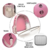 Mochila Pet Transporte para Cães e Gatos - Visão Ampla Rosa - IA Connect Store
