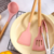 Jogo de Utensílios de Cozinha 12Pçs - Silicone e Cabo de Madeira - Rosa