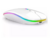 Mouse Sem Fio Luz LED-BRANCO