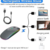 Mouse Sem Fio Luz LED-CINZA - comprar online