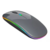 Mouse Sem Fio Luz LED-CINZA