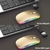 Mouse Sem Fio Luz LED-DOURADO - comprar online