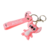 Chaveiro Pingente Animação Premium Emborrachado Kids Rosa - comprar online