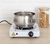 Fogão Elétrico 1 Boca 110v Portátil Espiral 1000W Fogareiro (Branco) - IA Connect Store