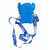 Bolsa Infantil Transversal Silicone Carteira c/ Alça - Corpo Inteiro Azul - comprar online