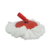 Mop Giratório Inox Limpeza 360° Cesto Kaza Clean 9 Litros - Vermelho - loja online