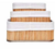 kits de 3 Cestos de Bambu BM-F1101