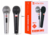 Microfone Duplo -NMI-50 -PRATA
