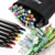 Imagem do Kit Caneta Colorida Ponta Dupla 60Pçs com Estojo