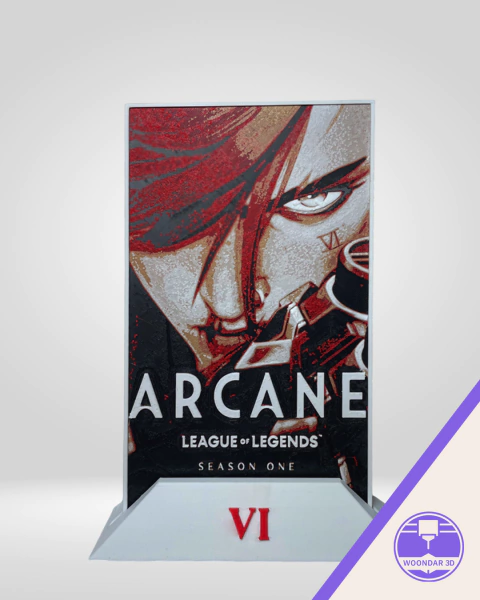 Cuadros de Arcane League of Legends + Soporte