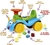 Totokinha Carrinho Andador Bolinha Infantil AZUL
