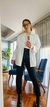 Camisa Blanca Amplia - tienda online