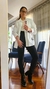 Camisa Larga con Apliques de Estrellas - tienda online