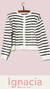 Saco Rayado Corto - comprar online