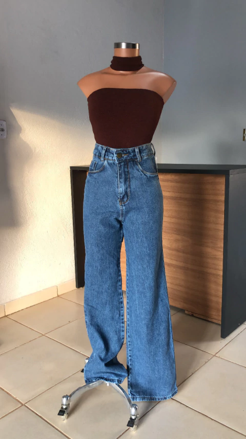 Calça Wide Leg