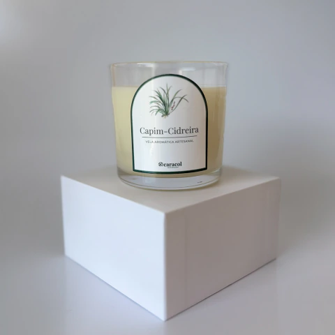 Vela Aromática Capim-Cidreira