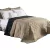 Kit Cobre Leito Dupla Face Casal Queen Bordado Renove Hipercal 400 Fios (3210)