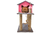 Casinha de Gato com Arranhador Sustentável Luppet Rosa e Cinza (LP9035-04) na internet