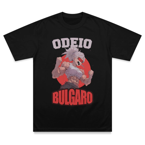 Camiseta Tradicional - Odeio bulgaro - comprar online