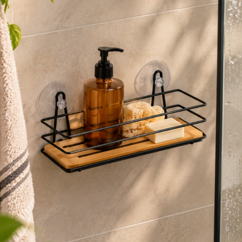 REPISA P/BAÑO BAMBOO