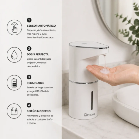 DISPENSER DE BAÑO C/SENSOR LPJ004