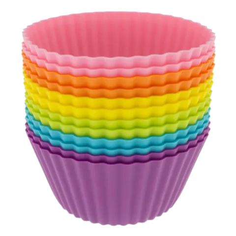 MOLDE SILICONA P/MUFFINS X 12 BNB50693