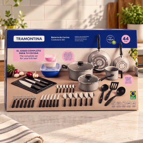 BATERIA COCINA TRAMONTINA LINZ 3P