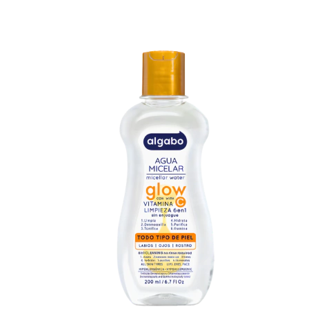 AGUA MICELAR ALGABO GLOW 200ML