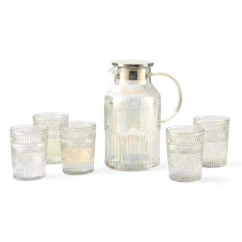 SET JARRA + 6 VASOS C6466