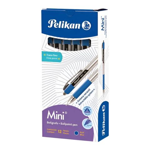 LAPICERA PELIKAN MINI FINA AZUL RT L804474 - comprar online