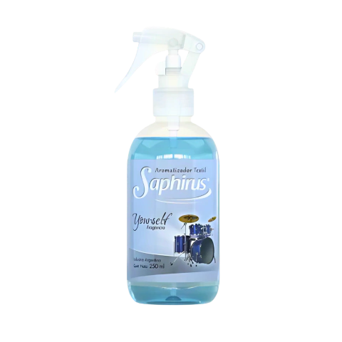 FRAGANCIA TEXTIL SAPHIRUS 250ML - comprar online