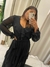 VESTIDO CHIFFON LONGO - PRETO na internet