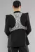 Tuxedo blazer with jeweled vest - TOQE