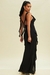 CHIFFON RUFFLE MAXI DRESS en internet
