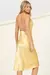 COWL NECK MINI DRESS - comprar online