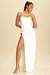 EMBELLISHED WIDE SLIT DRESS - TOQE
