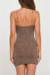 Metallic Glitter Bodycon Mini Dress en internet