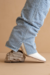 Fold Over Slit Jean Boots en internet