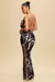 SWIRLS COWL SLIP DRESS - comprar online