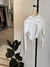 Remera blanca espalda abierta - comprar online