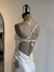 tricot escote v y tajo en internet