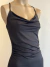Vestido gliter frunce lateral en internet