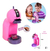 Kit Cozinha Infantil Completa C/ Fogão Panelas Pia Sai Água - Rosa na internet