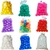 50 Bolinhas Coloridas Infantil P/ Piscina 76mm Atóxicas