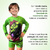 Conjunto Moda Praia Banho de Piscina Proteção Solar UV - KidsBeHappy