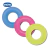 Boia Inflavel Neon Redonda Piscina Praia Infantil