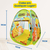 Toca Barraca Tenda Infantil Divertida Dobrável Com Variação de Bolinhas Coloridas - comprar online