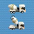Brinquedo Blocos Caminhão Cimento Bondinho Montar e desmontar - KidsBeHappy