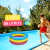 Piscina Inflável Infantil Redonda 3 Anéis 88 Litros na internet