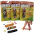 kit 3 Fingerboard Mini Skate de dedo Profissional Mini
